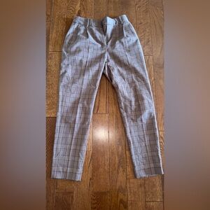 Gray Plaid women’s  Pants